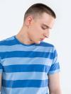 Pánske farebné tričko so širokými pruhmi BARRY 401